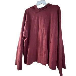 Max Studio London size XL hooded sweater pullover.